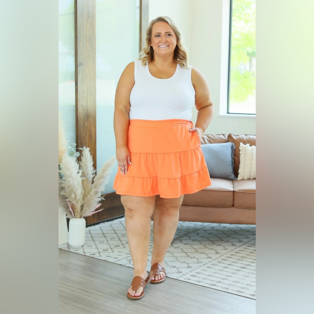 Michelle Mae Shelby Skort in Sherbet